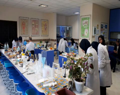 برگزاری مسابقات آزمایشگاهی شهید شهریاری (ویژه دانش آموزان مدارس امام حسین علیه السلام )