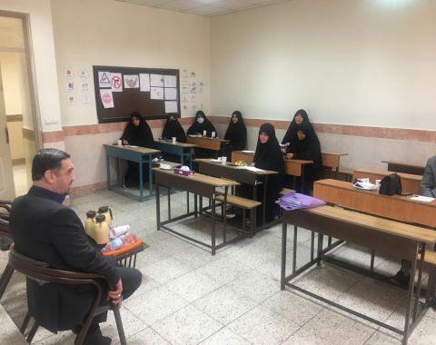 برگزاری جلسه توجیهی مسابقه مجازی بی نهایت شو برای معاونین پرورشی مدارس امام حسین(ع)